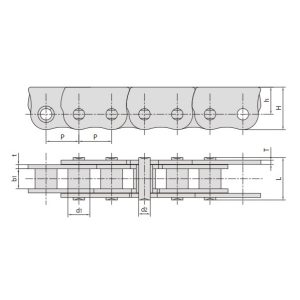 미닫이 창문용 굽힘 방지 체인
