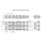 A 시리즈 짧은 피치 정밀 롤러 체인