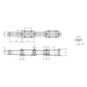 엘리베이터용 컨베이어 체인