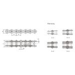 다중 플레이트 핀 체인