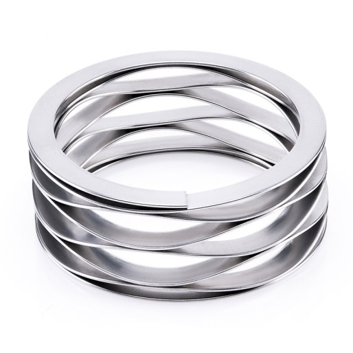 다중 회전 웨이브 스프링 (심 끝단 처리)