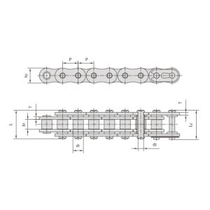 오링 오토바이 체인