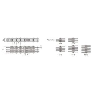 스카이 스태커 플레이트 리프 체인