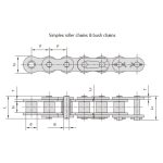 헤비 듀티 시리즈 롤러 체인