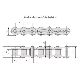헤비 듀티 시리즈 롤러 체인