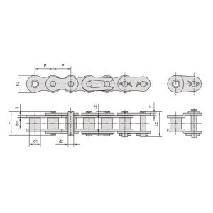 스테인리스 스틸 쇼트 피치 롤러 체인