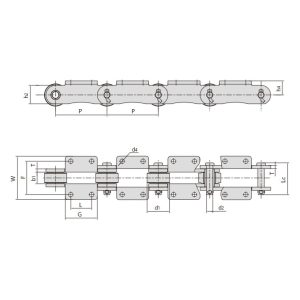 설탕 기계 체인