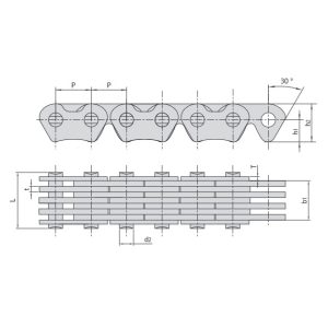 자동차 엔진용 타이밍 체인