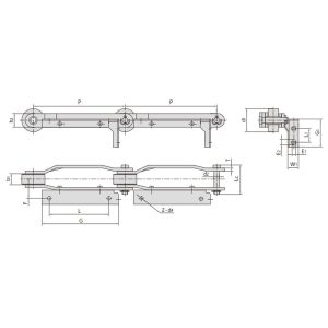 담배 기계용 컨베이어 체인