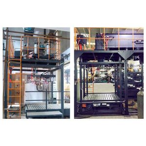 대형 백 포장 기계