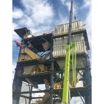 타워형 건식 모래 제조 설비