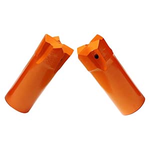 테이퍼 크로스 비트와 다른 암반 드릴 비트의 비교