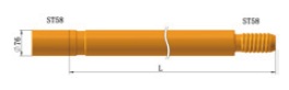 ST58-D76-ST58 드릴 튜브