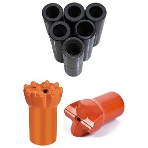 T38 나사산 드롭 센터 수축 버튼 비트